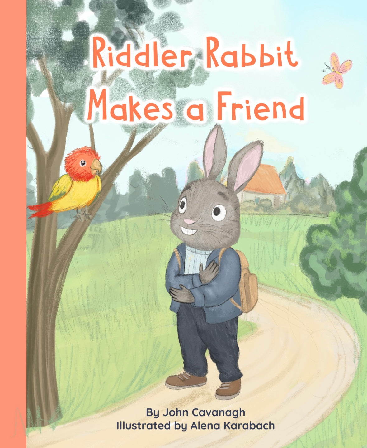 Riddler Rabbit Makes a Friend Signed Copy